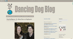 Desktop Screenshot of dancingdogblog.com